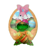 DIY Kid Toy Gift Hand-painted Set Electric Rabbit Easter Egg Drawing Machine