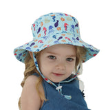 Kid Baby Summer Sun Hat Cap Unisex Beach Cartoon Infant Hats