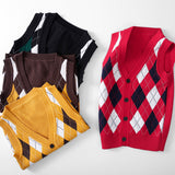 Kid Boys Knit Sweater Knitted Spring  Autumn Vest