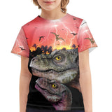 Kid Boy Cute Pug Animal Print Galaxy Space Summer T-shirt