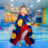 KidBaby Hooded Towel Spa Towel Blanket Kids Bathrobe Beach Pajamas