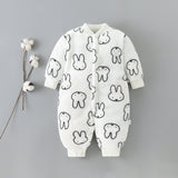 Thickened Baby Flannel Romper