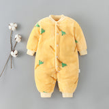 Thickened Baby Flannel Romper