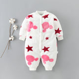 Thickened Baby Flannel Romper