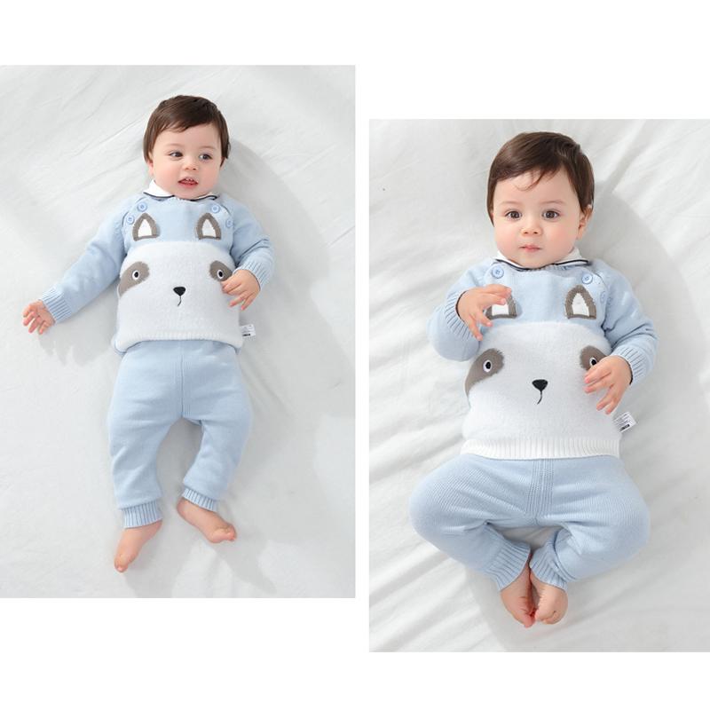 Baby Boy Girl Spring Knitted Animal  2 Pcs Sets