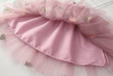 Kid Baby Girls Pineapple Embroidered Mesh Lovely Skirts