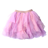 Kid Baby Girls Summer Princess Net Gauze Pompous Rainbow Tutu Skirts