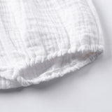 Toddler Baby Girl Summer Cotton Linen Sleeveless Shorts 2 Pcs Set