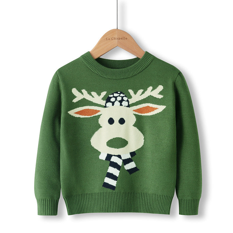 Kid Baby Boy Girl Christmas Cartoon Sweaters