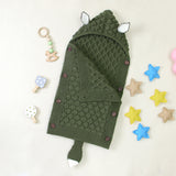 Baby Sleeping Cute Solid Color Newborn Envelope Pajamas