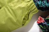 Kid Baby Boy Set Printed Long Sleeve Green 2 Pcs Suits