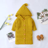 Baby Wrap Sleeping Solid Colors Versatile Rompers Pajamas