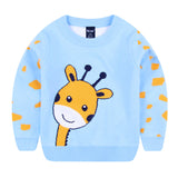 Kid Boy Knitwear Cartoon Cute Fashionable Warm Sweater