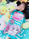 Kid Baby Boy Girl Bath Towel Cotton Hooded Cloak Beach Towel Pajamas