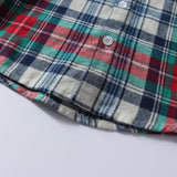 Baby Boy Plaid Christmas Shirt With Tie