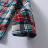 Baby Boy Plaid Christmas Shirt With Tie