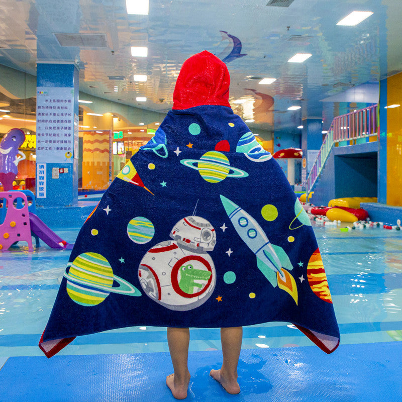Baby Boy Girl Hooded Towel Spa Towel Bath Blanket Beach Pajamas