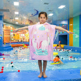 Kid Baby Bath Towel Beach Cotton Cartoon Dinosaur Microfiber Pajamas