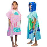 Kid Baby Bath Towel Beach Cotton Cartoon Dinosaur Microfiber Pajamas