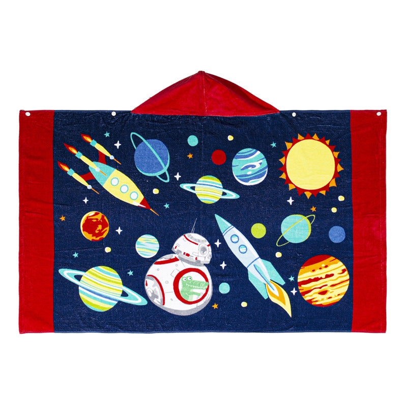 Baby Boy Girl Hooded Towel Spa Towel Bath Blanket Beach Pajamas
