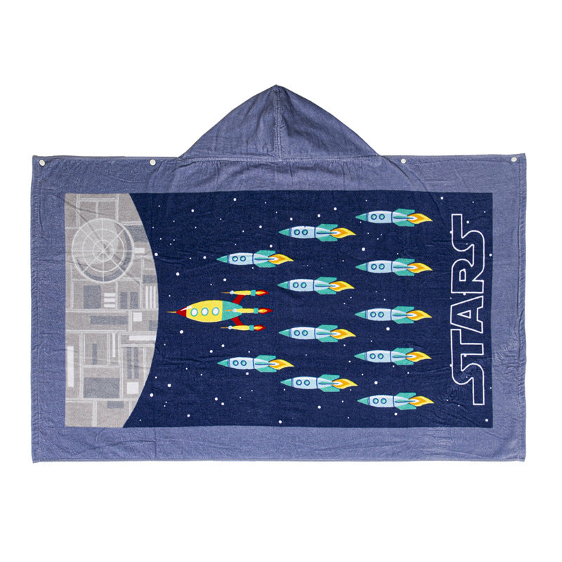 Baby Boy Girl Hooded Towel Spa Towel Bath Blanket Beach Pajamas