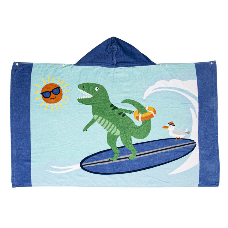 Baby Boy Girl Hooded Towel Spa Towel Bath Blanket Beach Pajamas