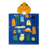 Kid Baby Bath Towel Beach Cotton Cartoon Dinosaur Microfiber Pajamas