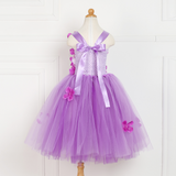 Kid Baby Girls Tutu Flowers Birthday Masquerade Party Unicorn Dresses