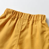 Kid Baby Boy Fashionable Short Lapel Beach 2 Pcs Sets
