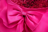 Girls Bridesmaid Flower Party Sequin Wedding Princess Dresses