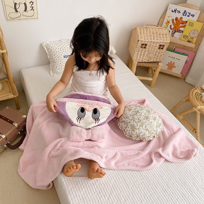 Kids Cartoon Donald Duck Towel Mickey Shawl Pajamas Bathrobe