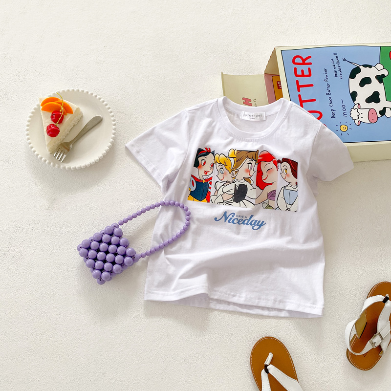 Kid Baby Girls Shell Mermaid Cartoon Sets 2 pcs
