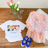 Kid Baby Girls Shell Mermaid Cartoon Sets 2 pcs