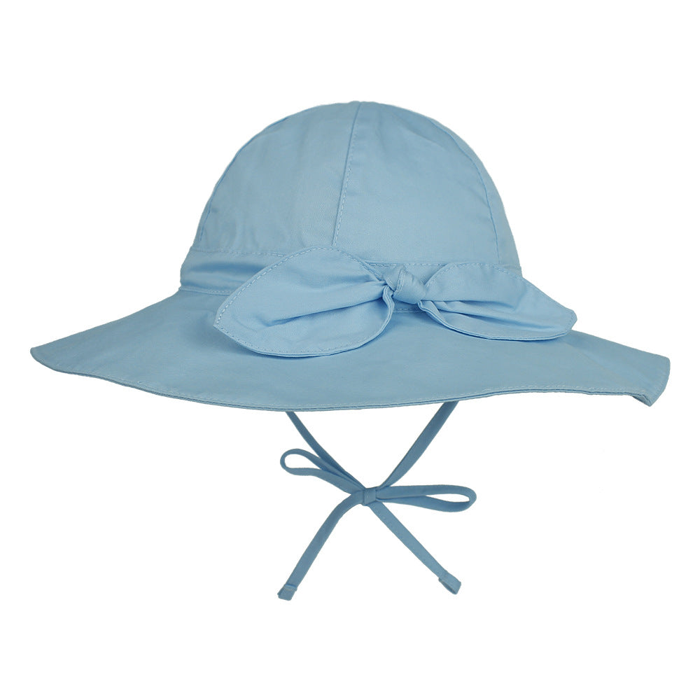 Baby Bucket Hat Cotton Breathable Fisherman Hats Summer Sun Cap