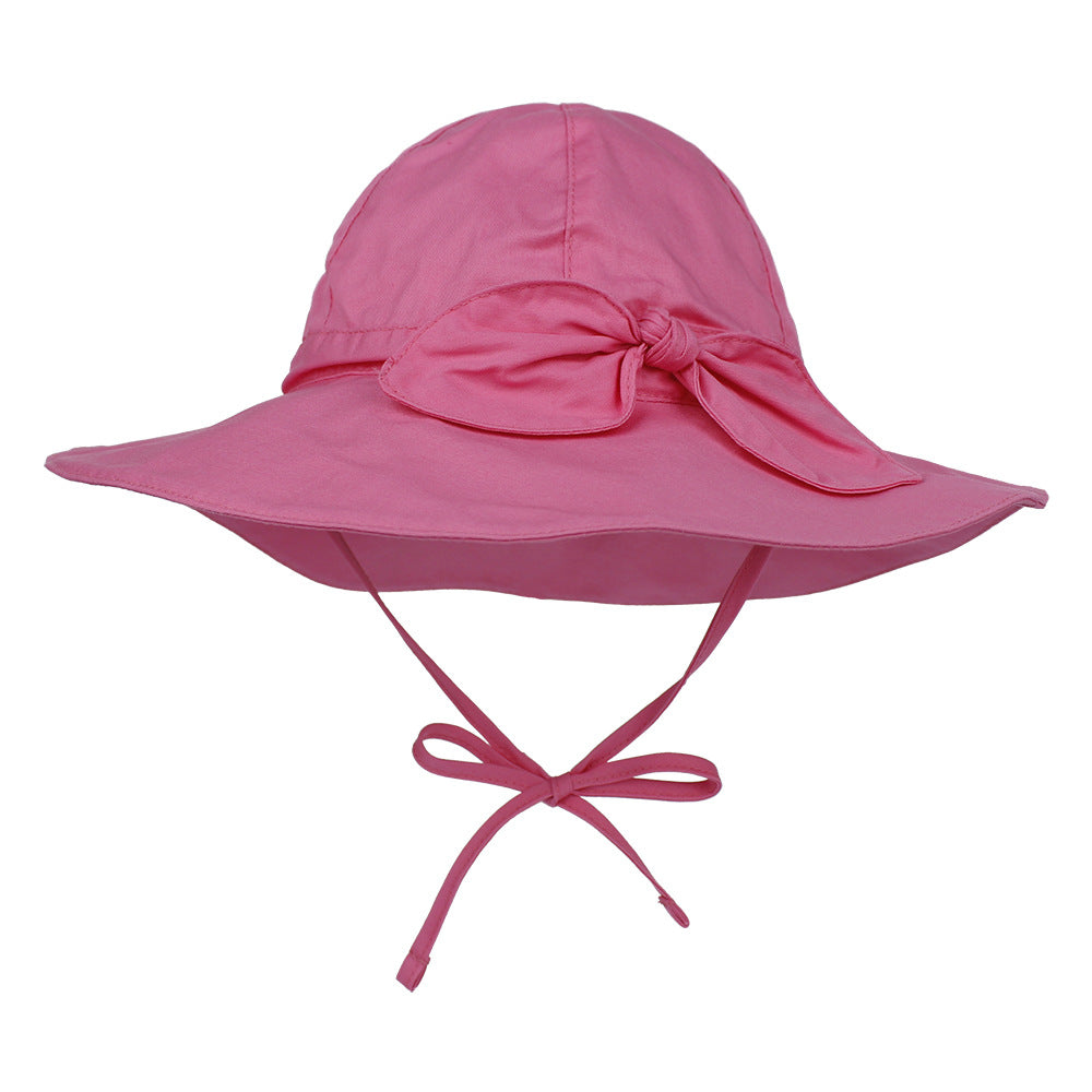 Baby Bucket Hat Cotton Breathable Fisherman Hats Summer Sun Cap