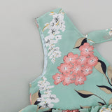 Kid Baby Girl Princess Western V Collar Sleeveless Summer Dresses