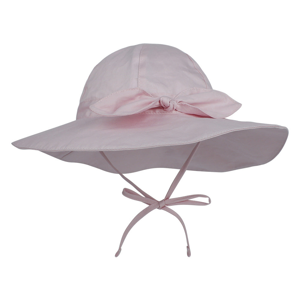 Baby Bucket Hat Cotton Breathable Fisherman Hats Summer Sun Cap