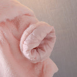 Baby Girl Cape Plush Fur Shawl Coat