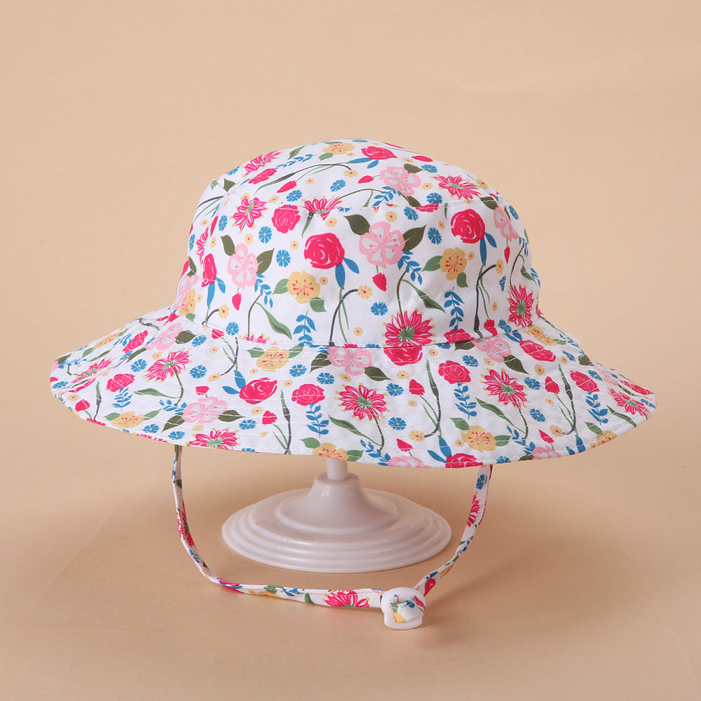 Kid Baby Casual Summer Spring Sun Hat Solid Fisherman Hats