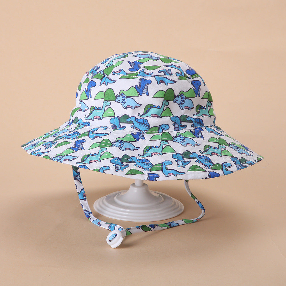 Kid Baby Casual Summer Spring Sun Hat Solid Fisherman Hats