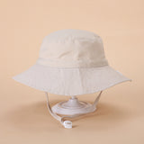 Kid Baby Casual Summer Spring Sun Hat Solid Fisherman Hats