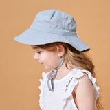 Kid Baby Casual Summer Spring Sun Hat Solid Fisherman Hats