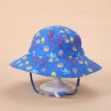 Kid Baby Casual Summer Spring Sun Hat Solid Fisherman Hats