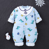 Baby One-piece Autumn Winter Cotton Padded Romper