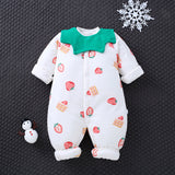 Baby One-piece Autumn Winter Cotton Padded Romper