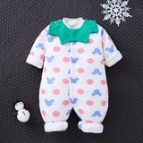 Baby One-piece Autumn Winter Cotton Padded Romper