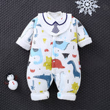 Baby One-piece Autumn Winter Cotton Padded Romper