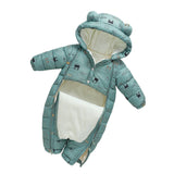 Baby Jumpsuit Cotton Crawler Newborn Plush Thick Romper
