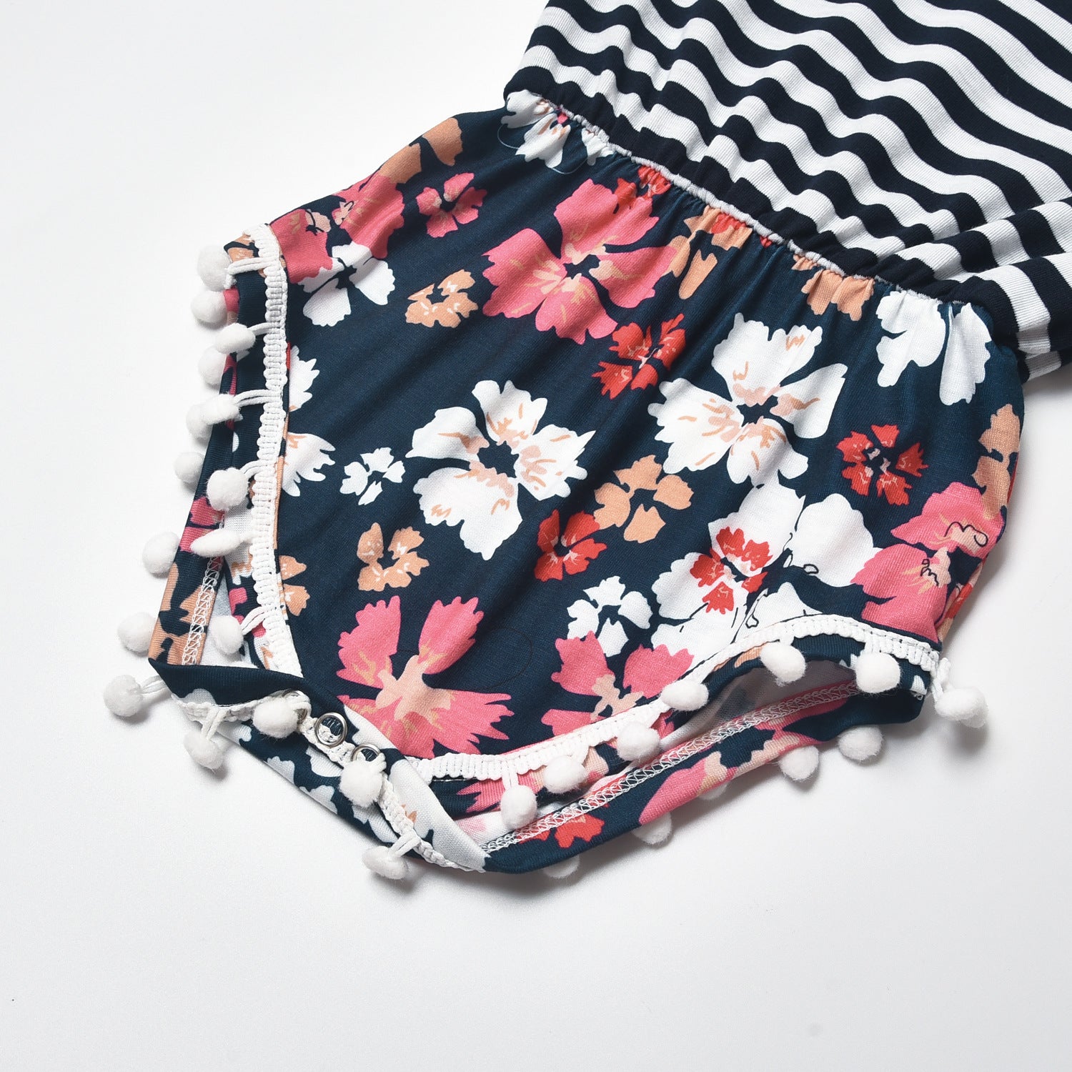 Family Matching Parent-child Mother-daughter Printed Stripe Dress