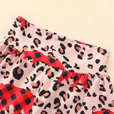 Baby Girl Christmas Long-sleeved Suit Ins Wind Tree Bear Suits 3 Pcs